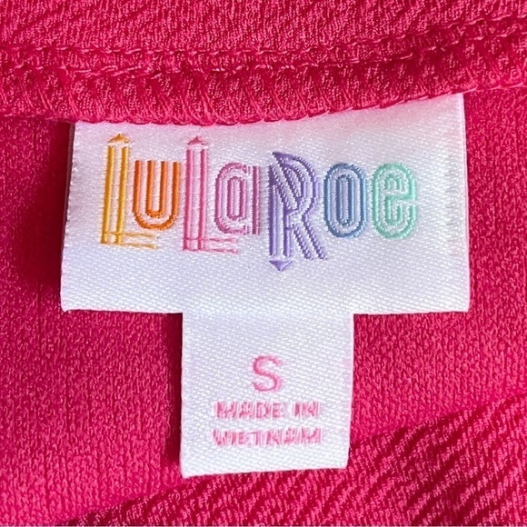 ๐บ Lularoe Cassie Colorblock Textured Stretchy Pencil Skirt Size S NWT - Picture 6 of 8